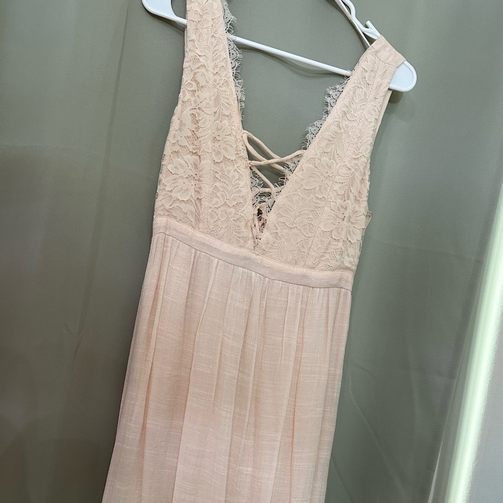 Floor length dress